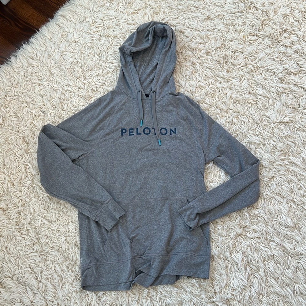 Peloton long sleeve shirt with hoodie- women’s small